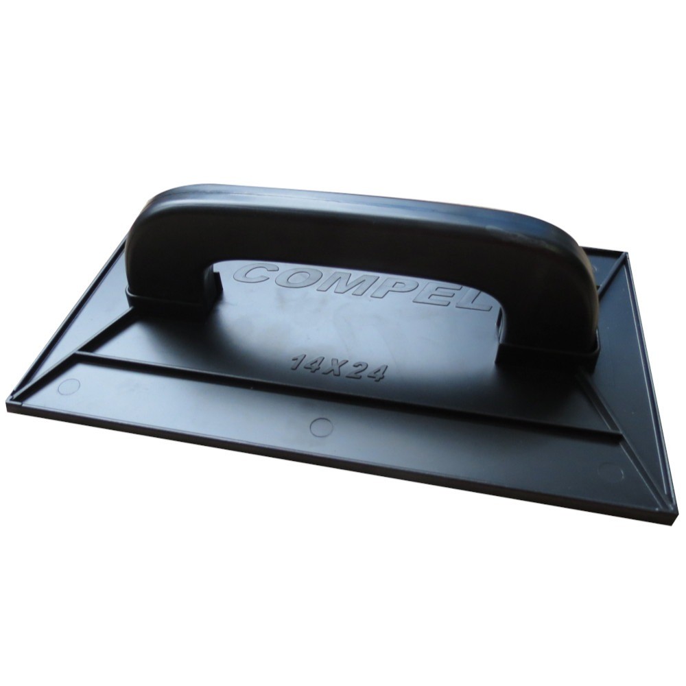 Desempenadeira plástica de base lisa 14 x 24 cm - Compel em Oferta na Shopee