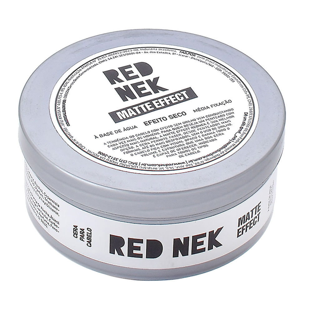 Cera Modeladora para Cabelo RedNek Matte Effect Efeito Seco Média Fixação 70g em Oferta na Shopee