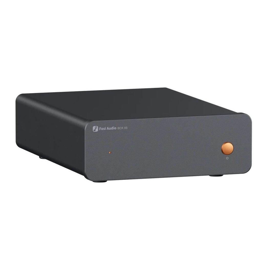 Pré Amplificador Phono Toca Disco Fosi Box X5 - Cápsula MM e MC Profissional Alta Fidelidade Som Hi-Fi Cancelamento de R