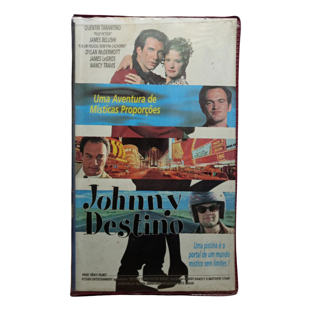 Vhs Johnny Destino - Quentin Tarantino - James Belushi