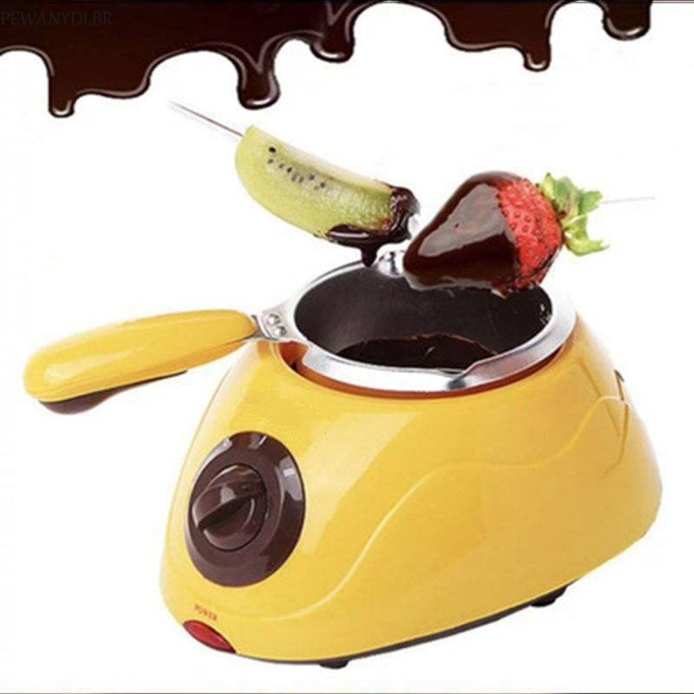 Pote Elétrico Para Derreter Chocolate PEWANYDI , Derretimento Manual De Aço Inoxidável/Plástico | Plugue Ue