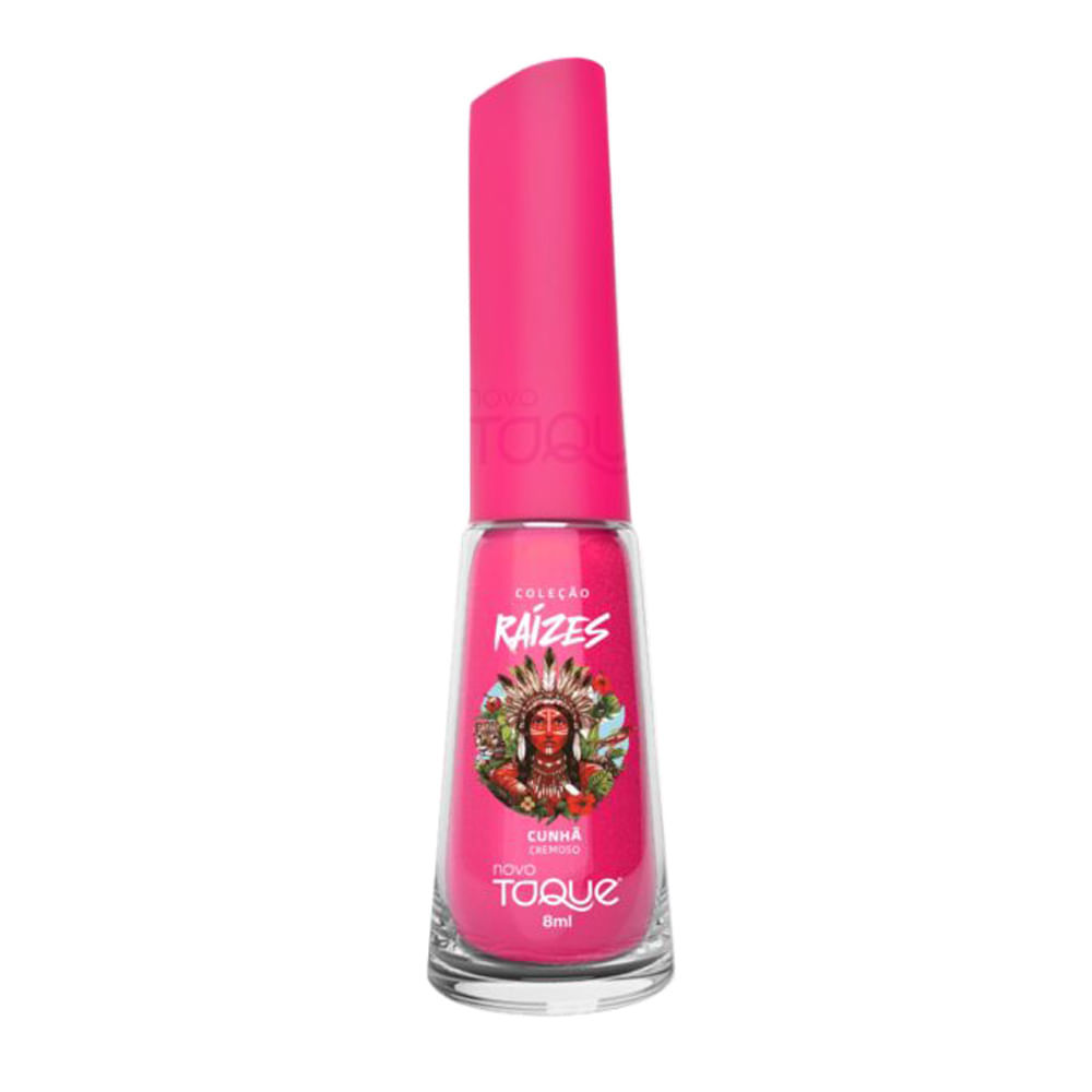 Esmalte Novo Toque Raízes Cremoso Cor Cunhã  8ml em Oferta na Shopee
