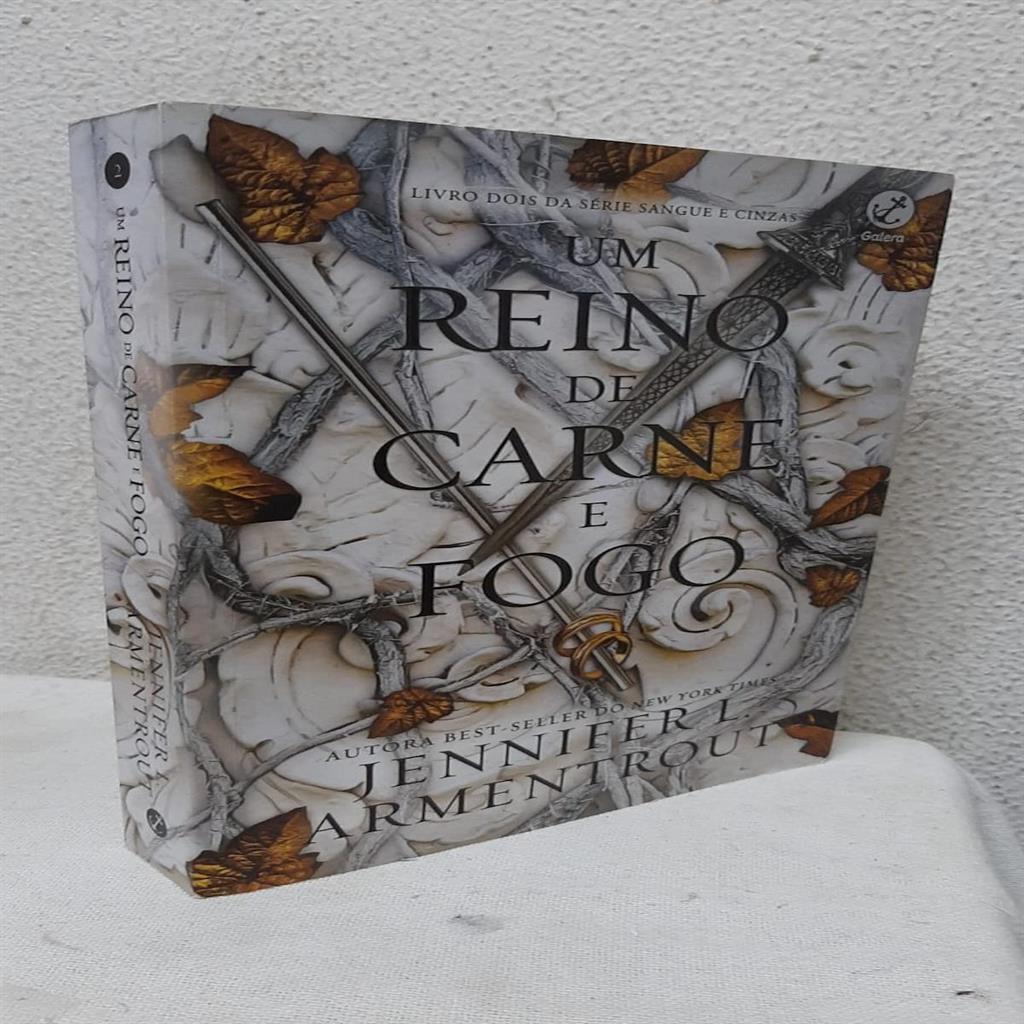 Um Reino De Carne E Fogo - Série Sangue e Cinzas livro 2 autor JENNIFER L.  ARMENTROUT
