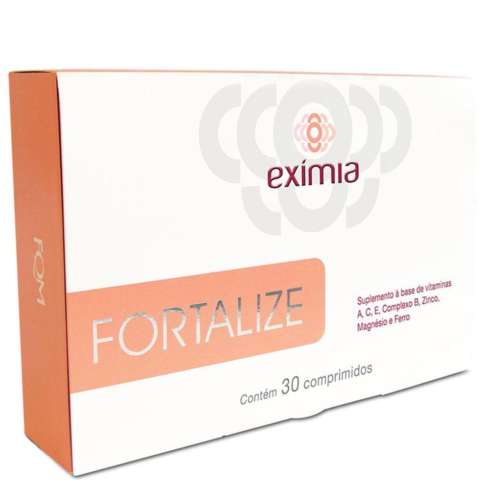 Exímia Fortalize com 30 Comprimidos em Oferta na Shopee