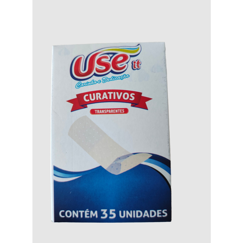Curativos Transparentes Use It Com 35 Unidades Legítimo GNT Prime