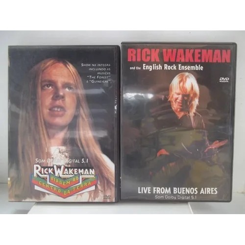 DVD Rick Wakeman Live From Buenos Aires E Viagem Ao Centro direção