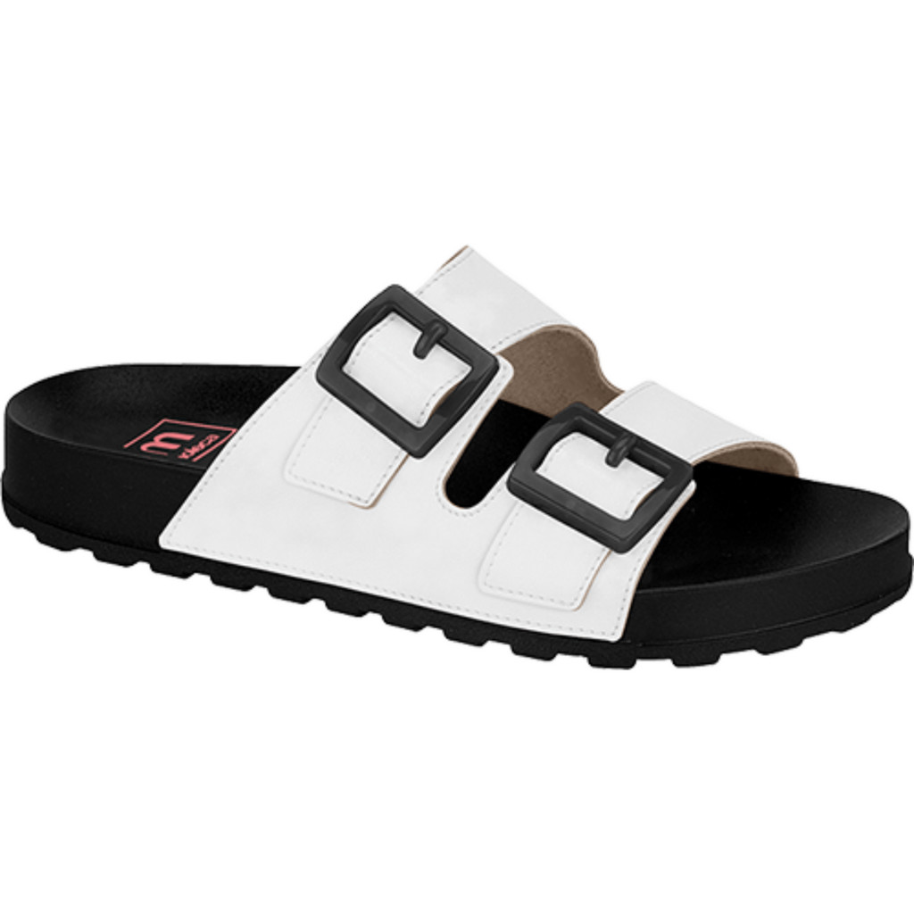 Chinelo Feminino Rasteirinha Macia Tratorada Moleca Fivela