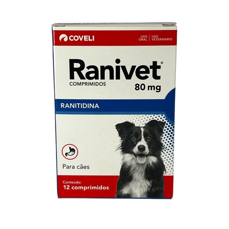 Ranivet 80mg 12 Comprimidos - Coveli