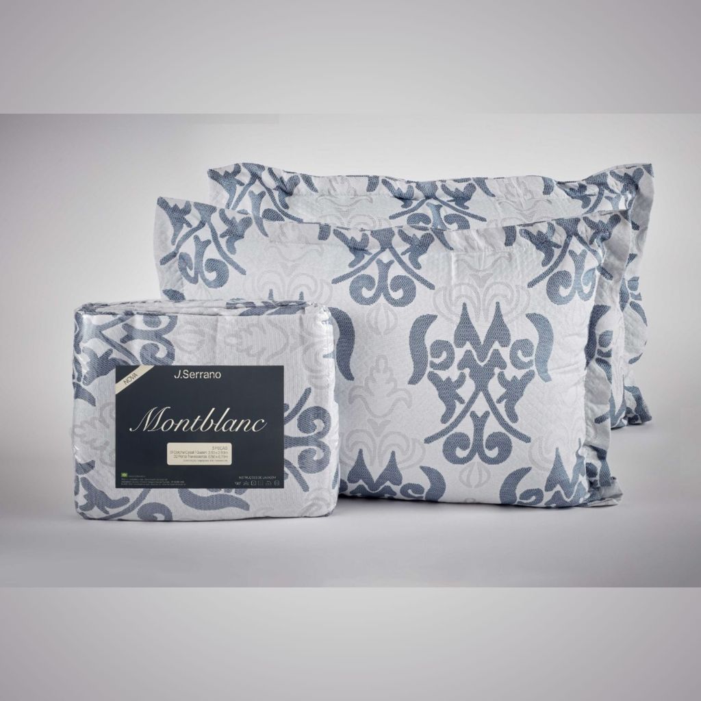 Kit Colcha Montblanc - Imperial Navy  (Casal / Queen)