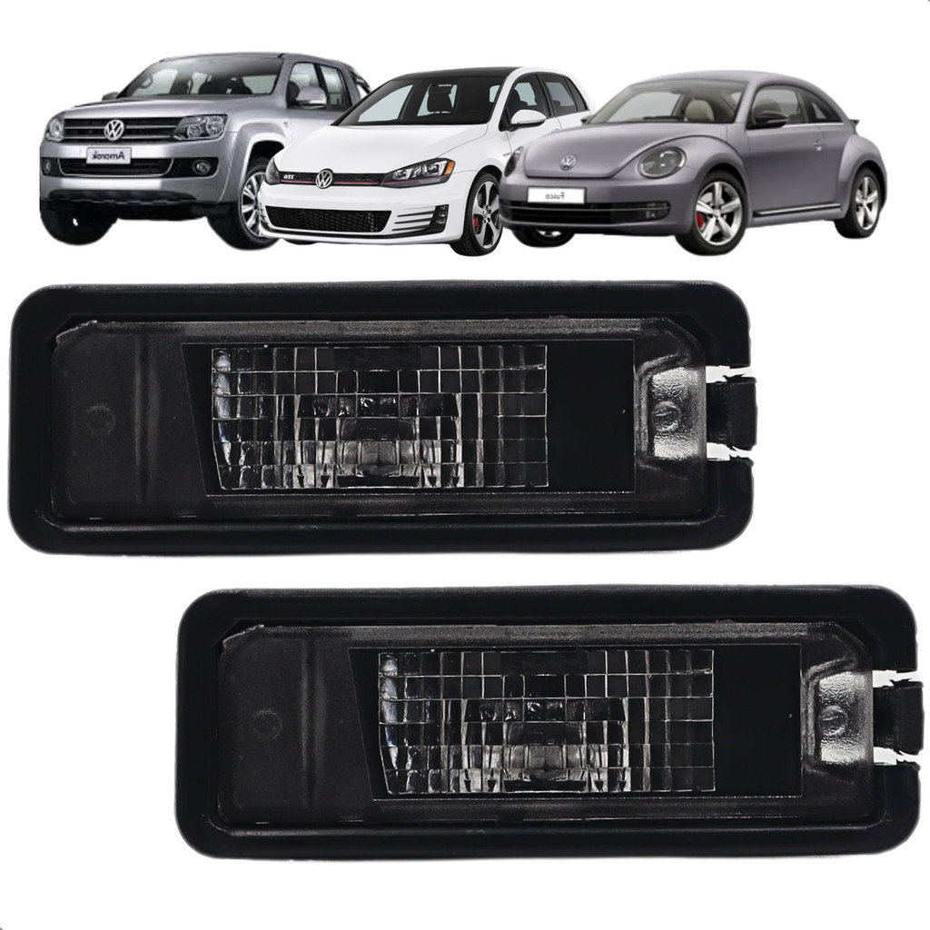 Kit 2 Lanternas Luz Placa Amarok 2010 A 2012 Passat 2011 A 2015