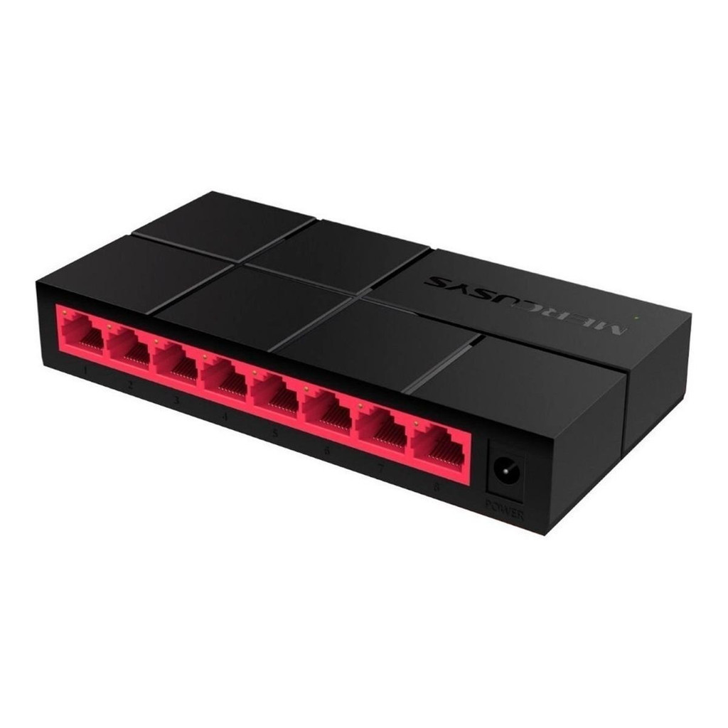 Switch de mesa Mercusys de 8 portas 10 100 1000mbps ms108g gigabit