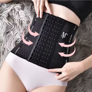 Cinta Modeladora Pós-Parto fitnes Alta Compressão 6 Ajustes – Reduz Medidas e Corrige Postura em Oferta na Shopee