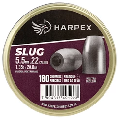 Chumbinho Harpex Slug Alta precisão 5.5mm (.22) - 180un