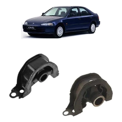 Kit 2 Coxins Motor Cambio Civic 1.6 1994 Até 2000