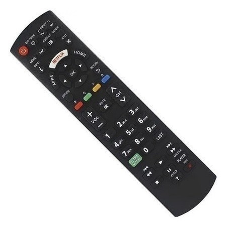 Controle Remoto compatível para Tv Panasonic Tc-40fs500b Fácil Uso