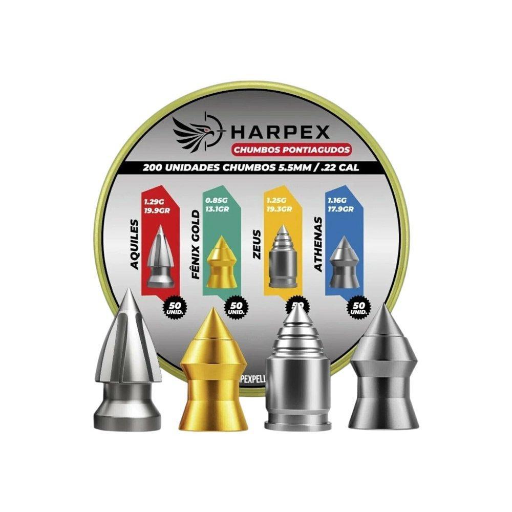 Kit Chumbinho Teste Harpex 5.5  Aquiles, Fênix Gold, Zeus, A em Oferta na Shopee