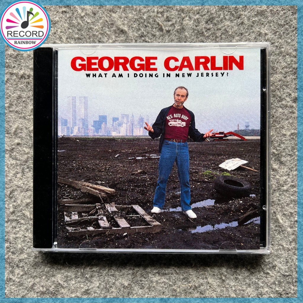 George Carlin What Am I Doing In New Jersey Original CD Album [Lacrado] Brand New 1Z06218 ZK