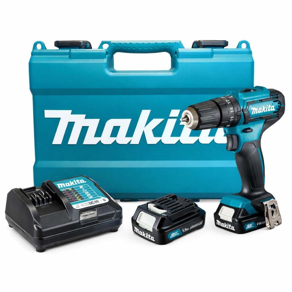 Parafusadeira Furadeira 2 Baterias e Maleta HP333DWYE Makita