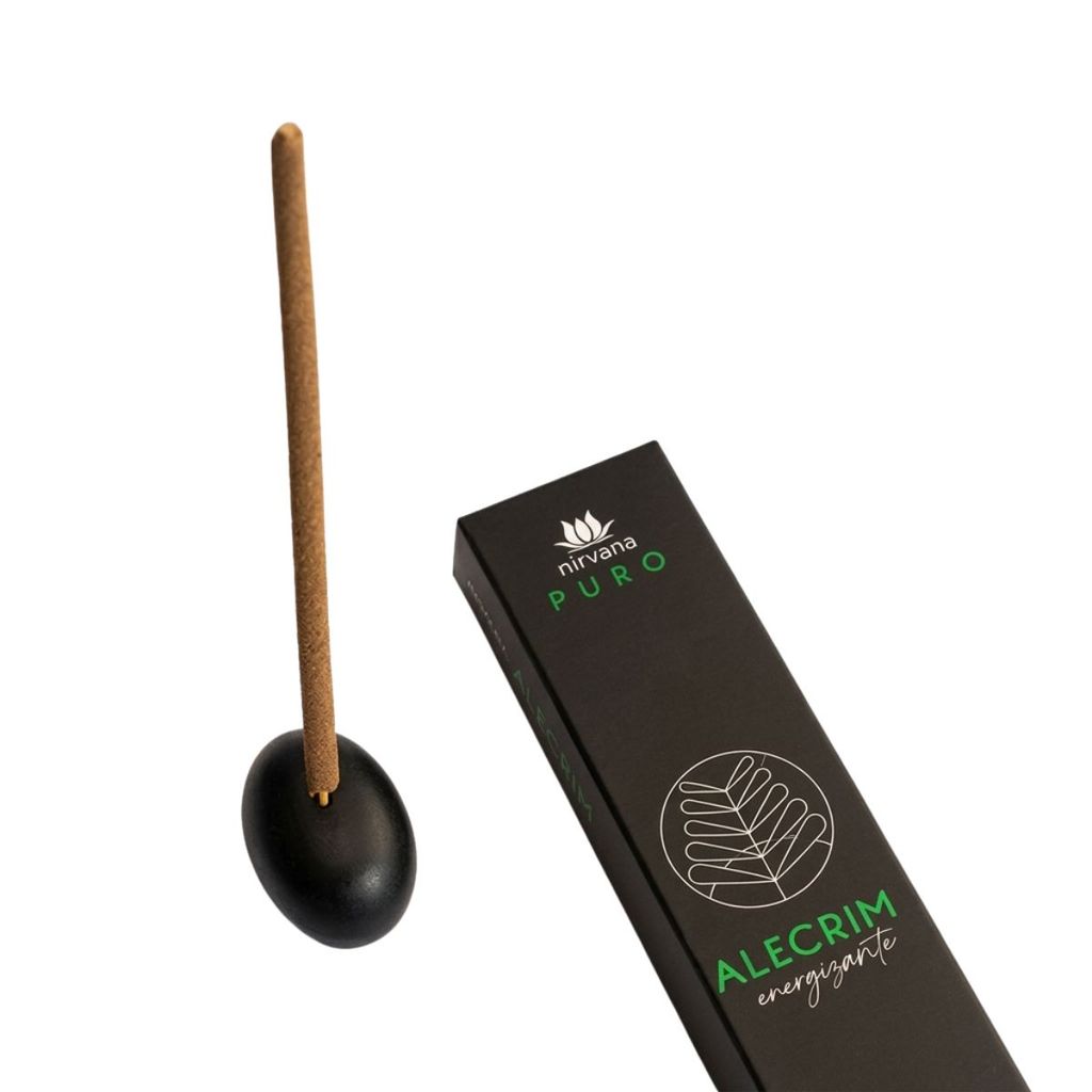 Incenso Alecrim Nirvana Puro Sem Carvão Vareta | Aroma Natural