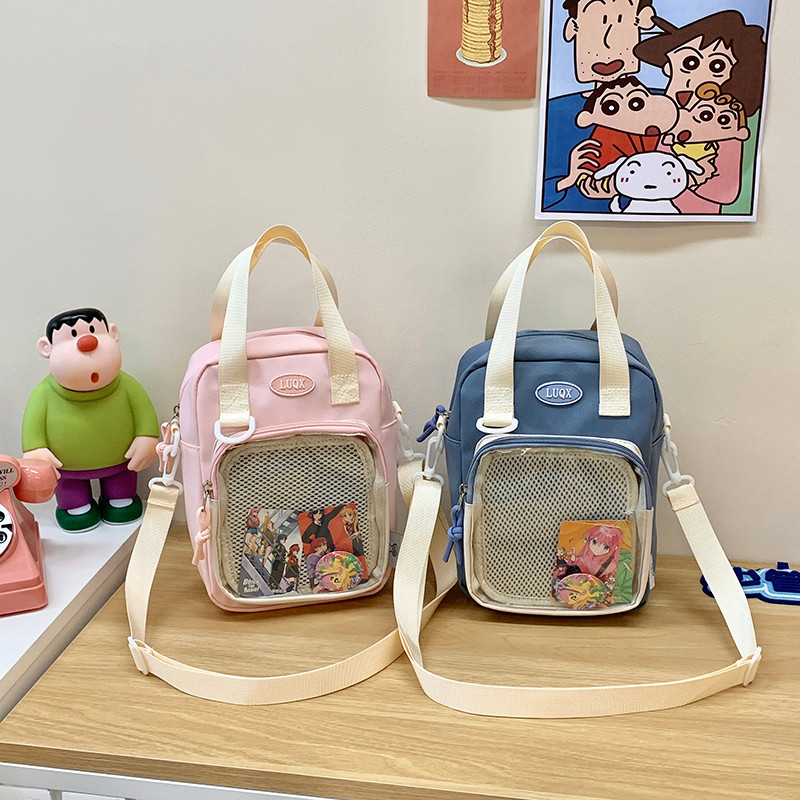 Bolsa Feminina Pequena Estilo Fofo Crossbody Ombro e Mão Versátil para Passeio Casual MM.Loja