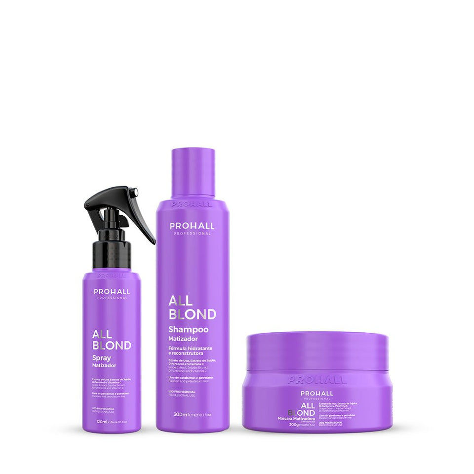 Kit All Blond Manutenção e Nutrição para Loiros em Oferta na Shopee