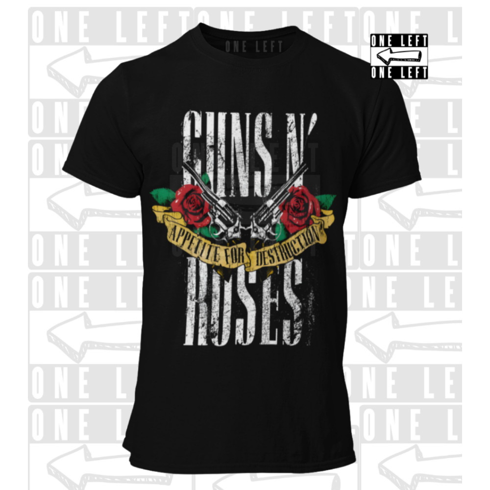 Camiseta  Guns N Roses Hard Rock Camisa 100% Algodão Rock In Roll Turne Brasil Axl IzzySlash Duff Steven Melissa