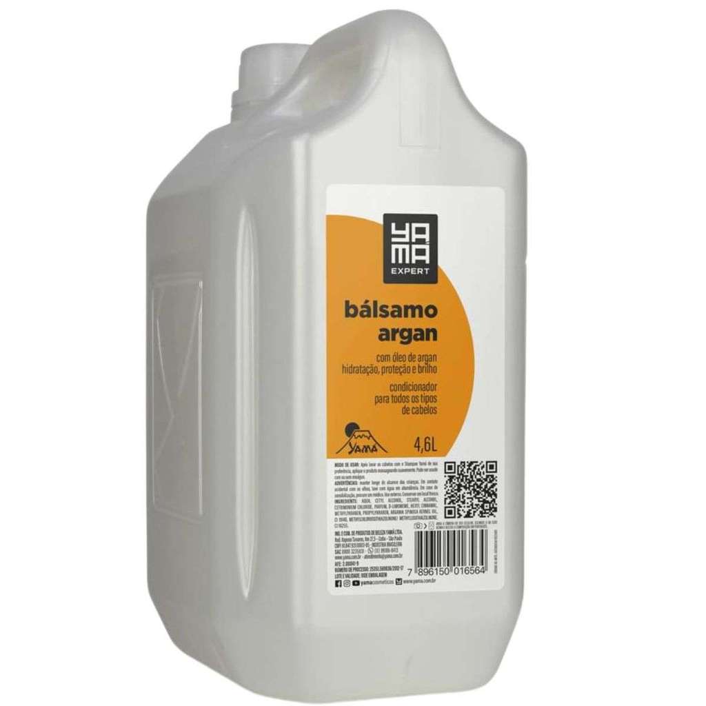 Condicionador balsamo yama argan 4,6l