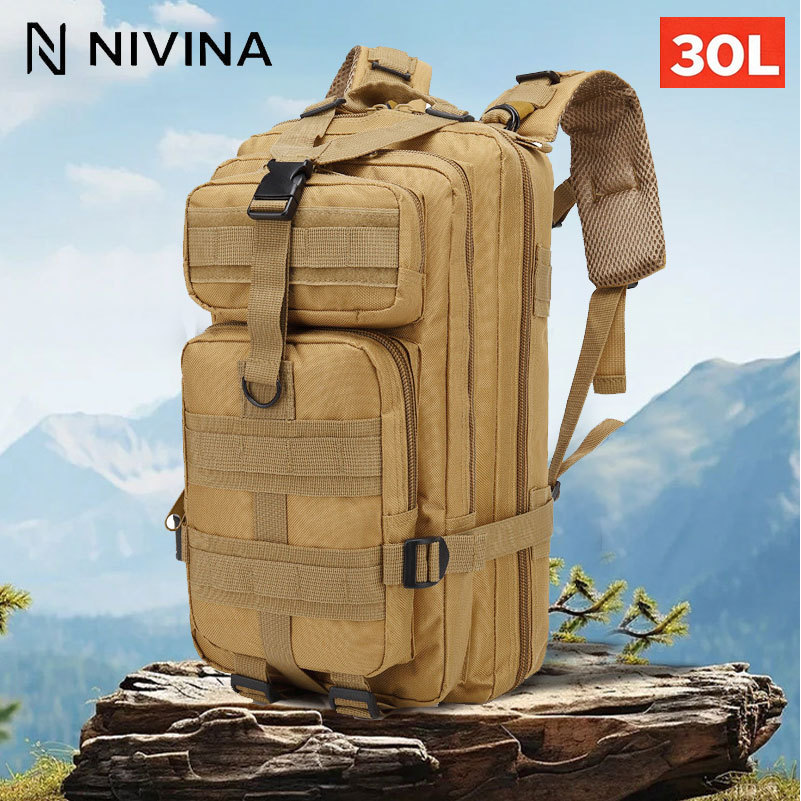Mochila Militar Tática Feminino Masculino Impermeável Reforçada 30 litros em Oferta na Shopee