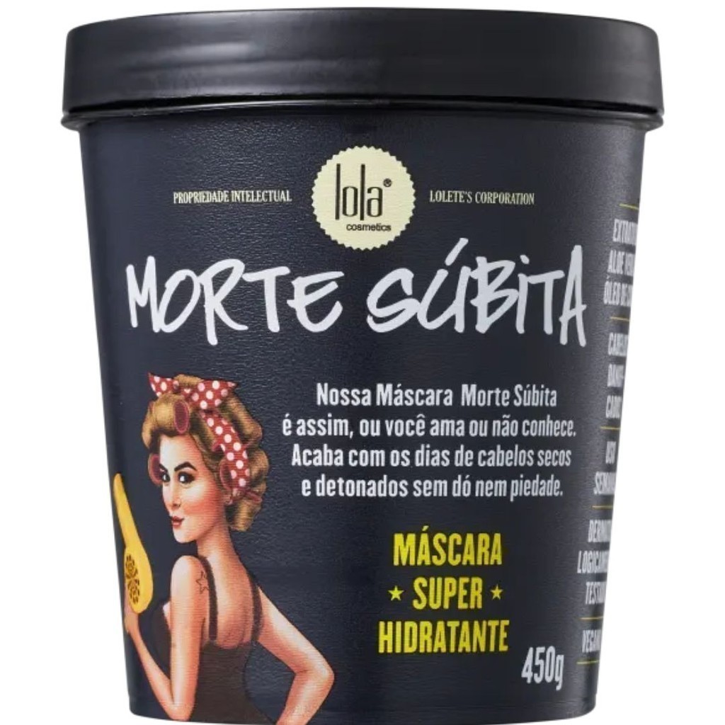 Mascara de Hidratação Morte Súbita - 450g Lola Cosmetics em Oferta na Shopee