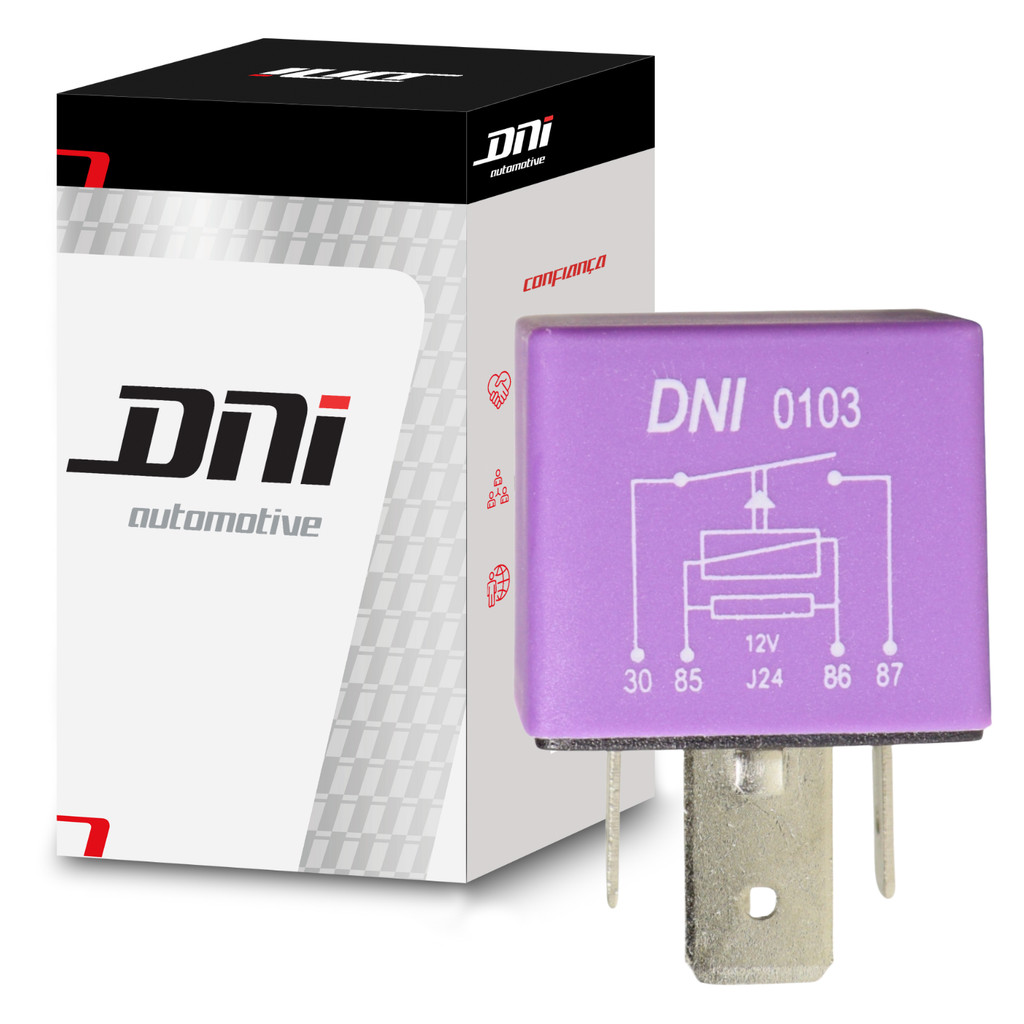 Relé da Bomba de Injeção Eletrônica GM e VW - DNI 0103 em Oferta na Shopee