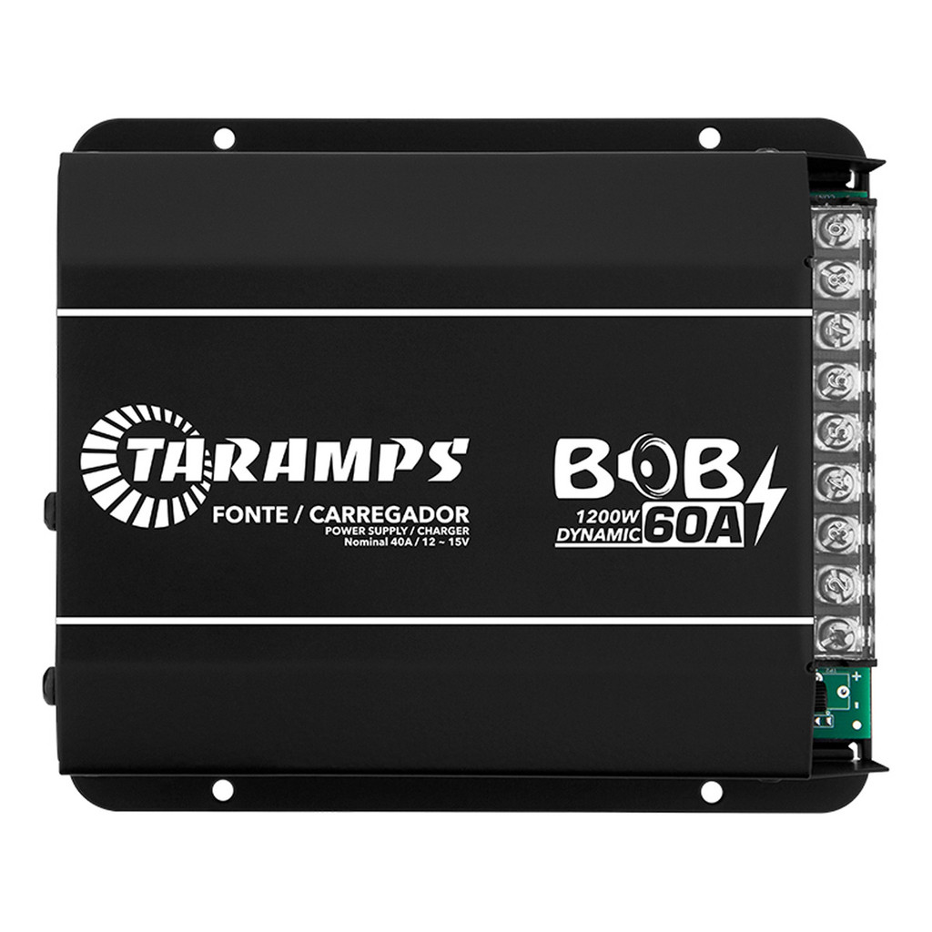 FONTE CARREGADOR DE BATERIA TARAMPS BOB 60A DINÂMICO em Oferta na Shopee