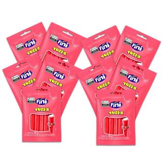 Fini Tubes Morango 10un de 35g em Oferta na Shopee