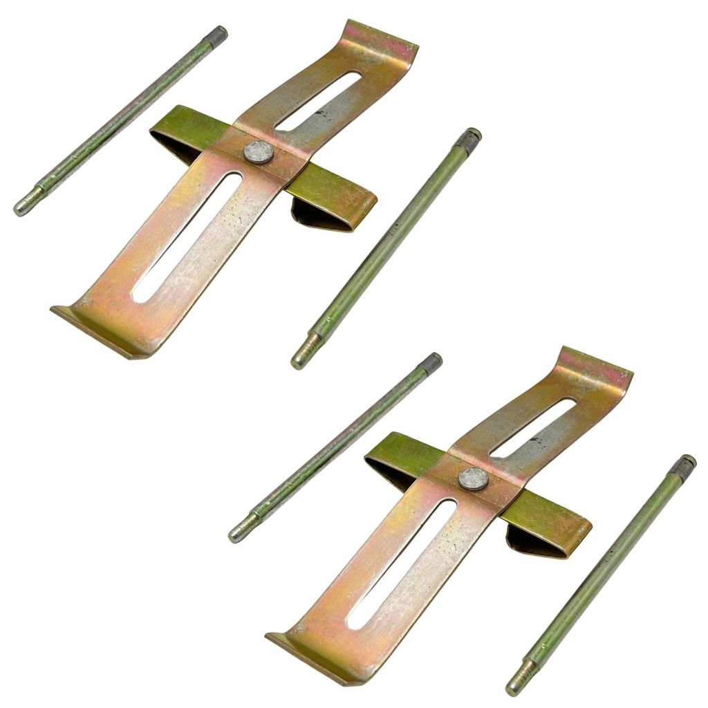 KIT PINO MOLA TRAVA PASTILHA FREIO DIANTEIRO GM A40 C40 D40 D6000 - GMC 6100 6150