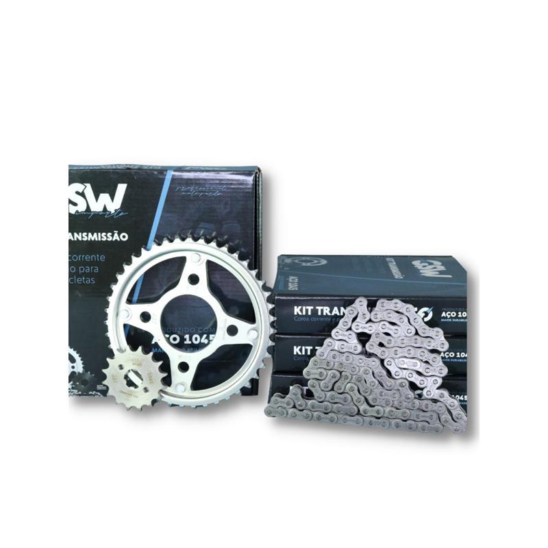 Kit Relação Moto Titan e Fan 150 Gsw