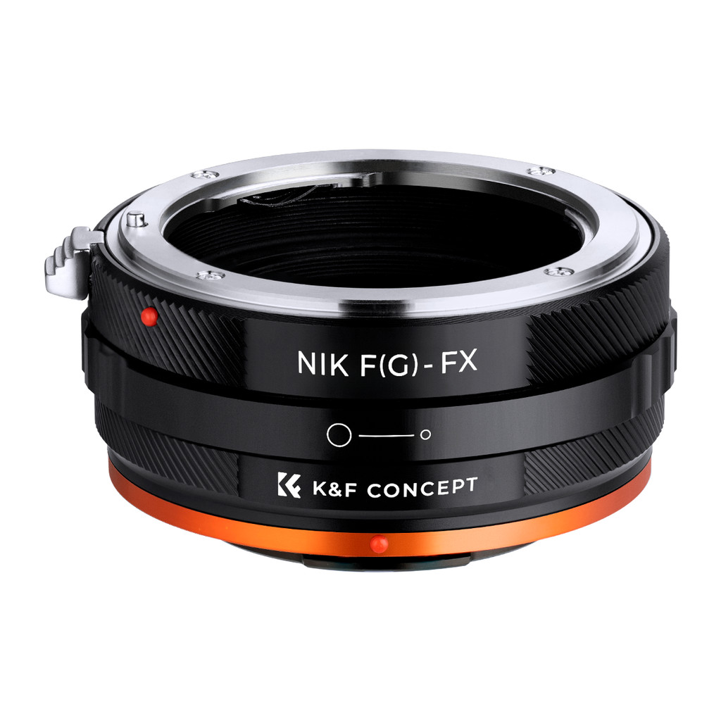 Adaptador K&F Concept Nikon F G D Para Fuji X Manual