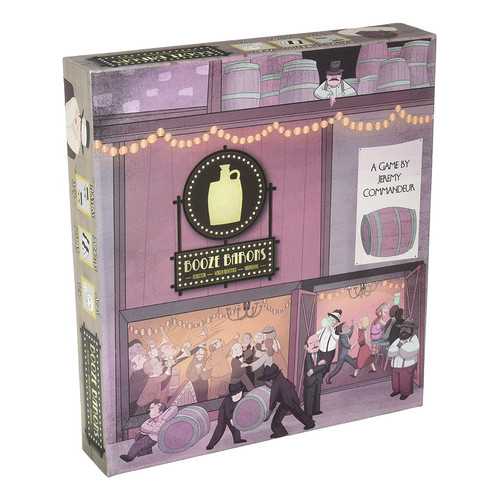 Booze Barons Board Game Tabuleiro Overworld Games