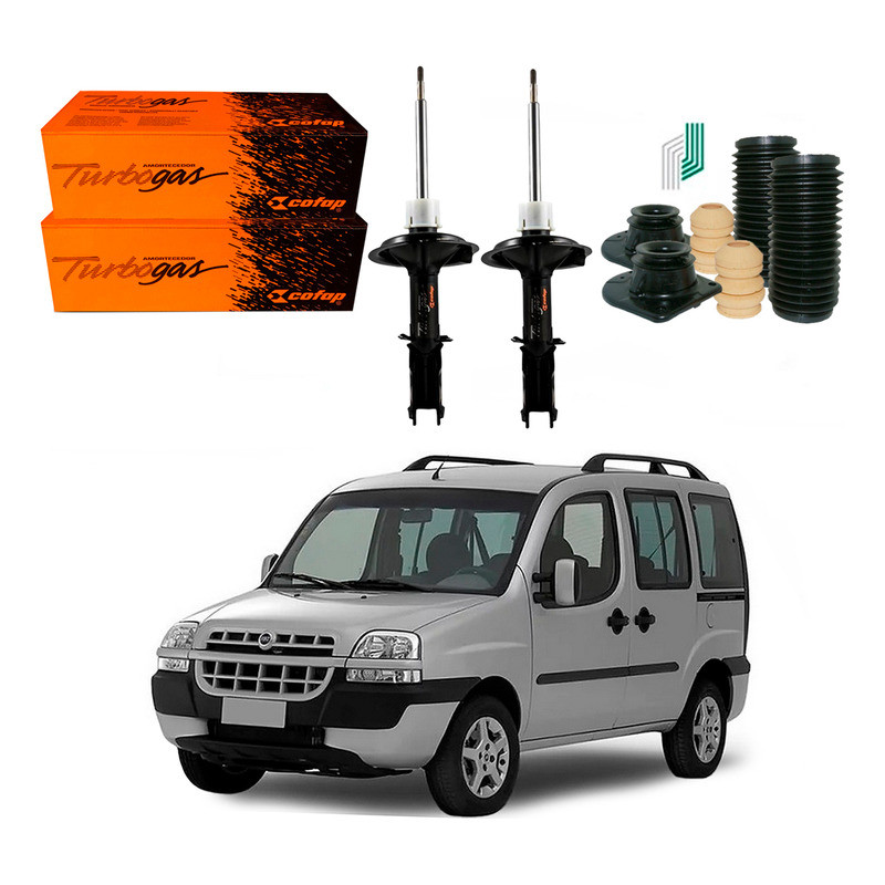 Kit Amortecedor Dianteiro Cofap Doblo 1.8 2004 A 2009