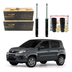 Kit Amortecedor Traseiro Novo Uno 1.0 1.3 2017 A 2021