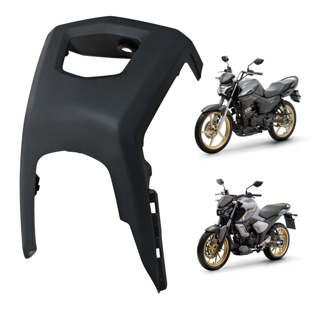 Carenagem Spoiler Protetor Carter Factor Dx Fazer Fz15 2025 2026 Preto