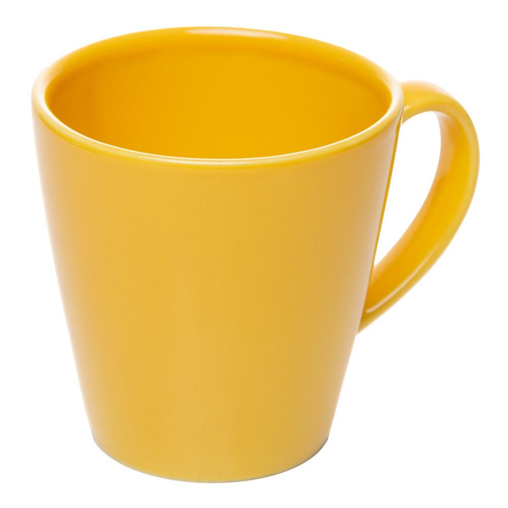 Caneca Lyor Siciliano 300ml Amarela Cerâmica