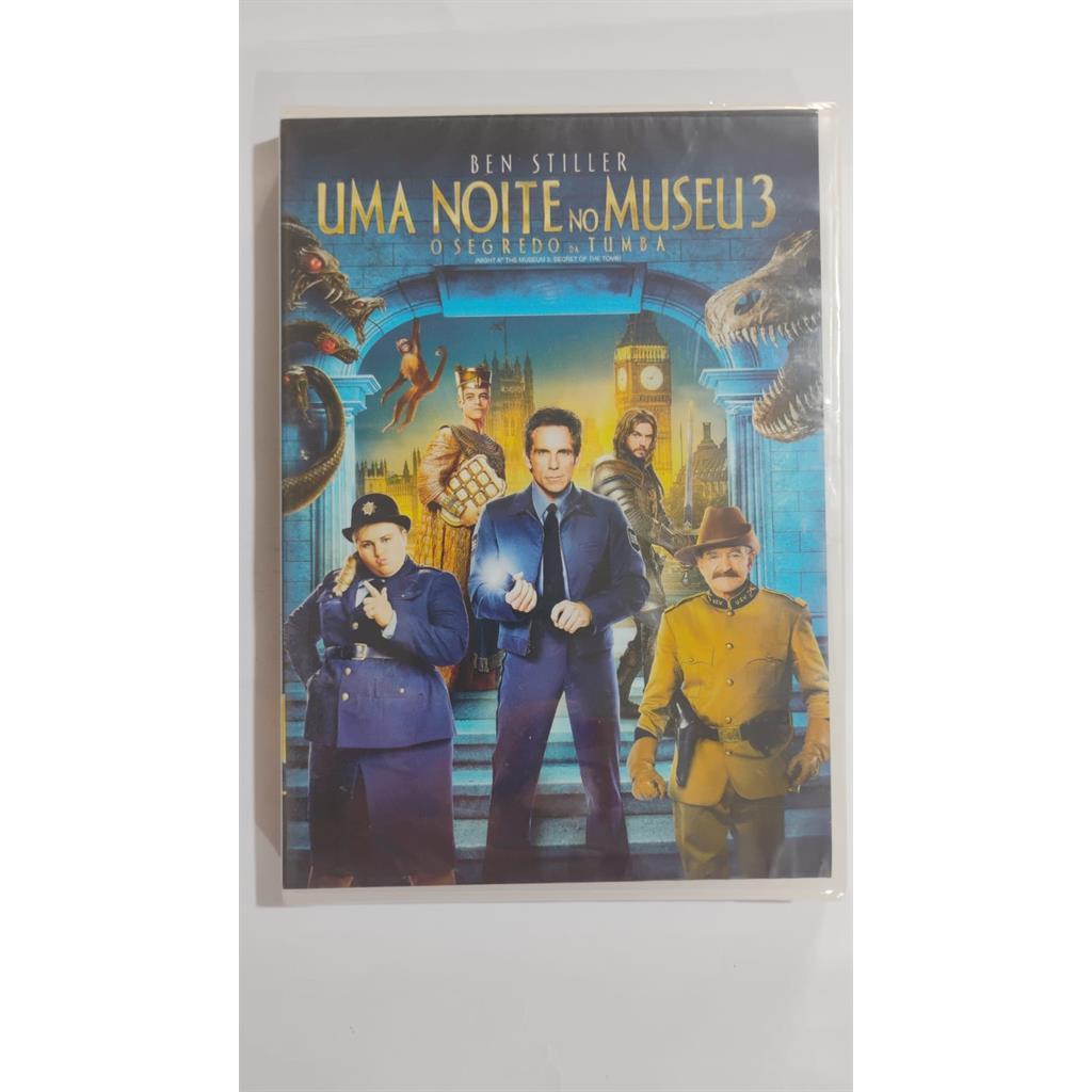 DVD UMA NOITE NO MUSEU 3 - O SEGREDO DA TUMBA editora -