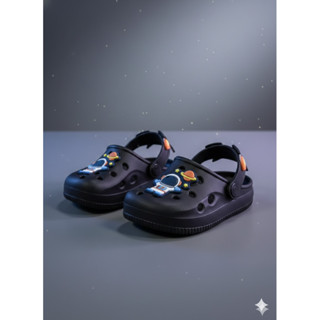 Babuche L1 Sandalia Astronauta e Foguete Infantil Injetado Menino Solado Tratorado Confortável Casual em Oferta na Shopee