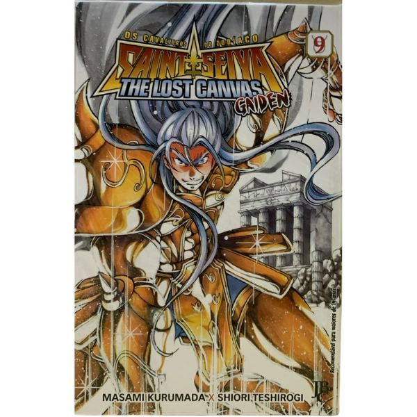 Mangá - Os Cavaleiros do Zodíaco: The Lost Canvas - Gaiden - Volume 09 (seminovo)