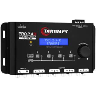PROCESSADOR DE AUDIO DIGITAL TARAMPS PRO 2.4 D em Oferta na Shopee