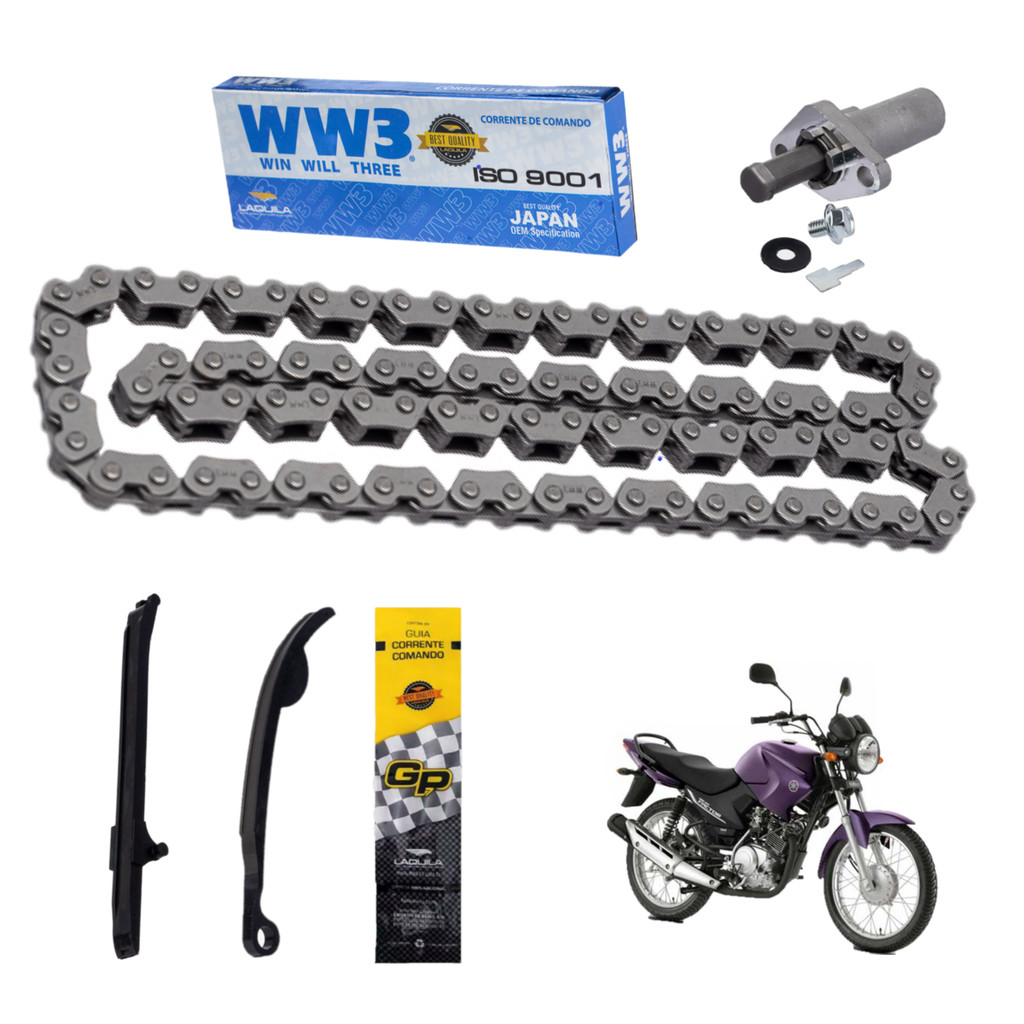 Kit Corrente de Comando (4pcs) Ybr 125 Factor 2006/2016 Ww3 Original em Oferta na Shopee