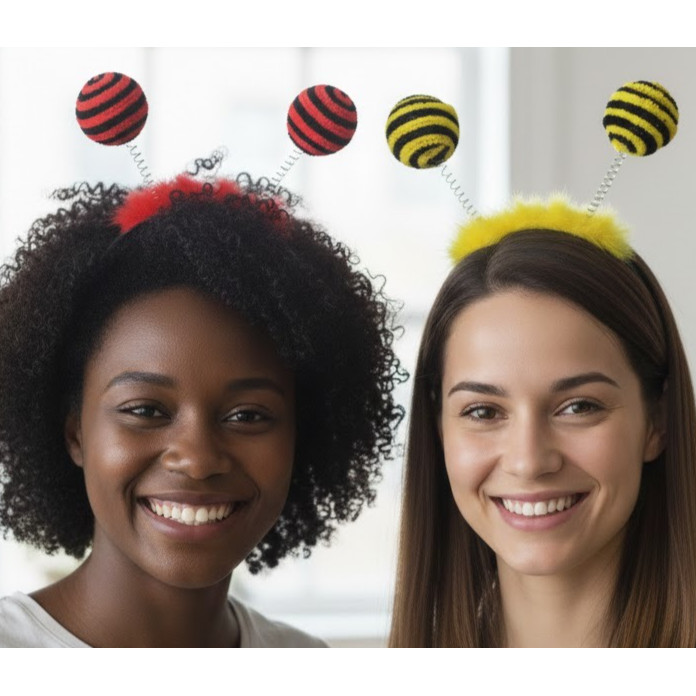 Tiara De Abelha e Joaninha Honey Bee Ant  Joaninha Traje De Festa