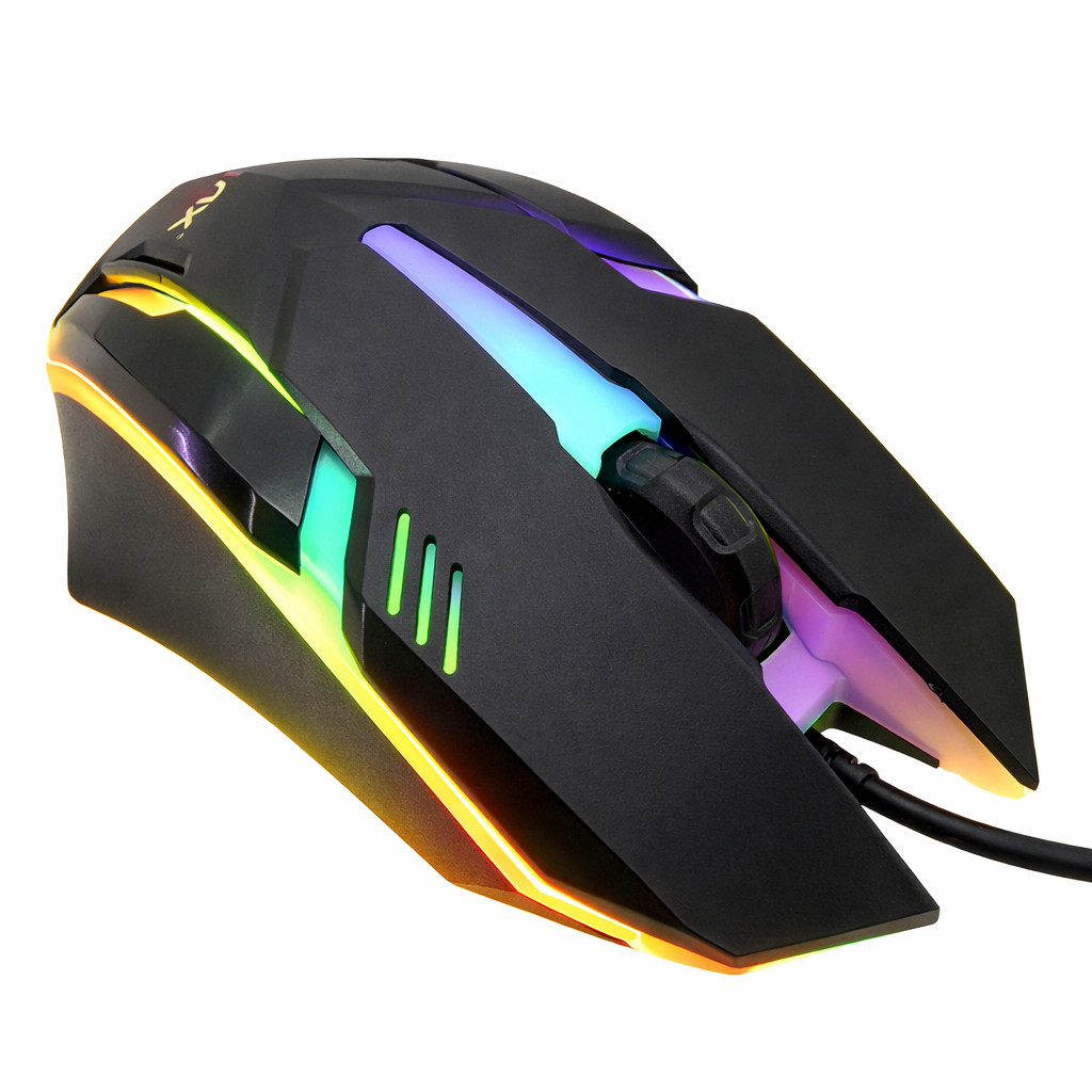 Mouse Gamer LED Com Fio USB 3 Botões Original B-MAX 1000 DPI