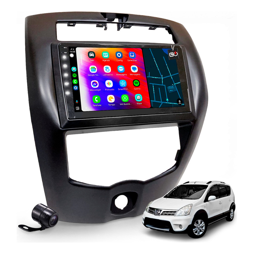 Kit Central Multimidia Mp10 Livina Xgear 2010 2011 2012 2013