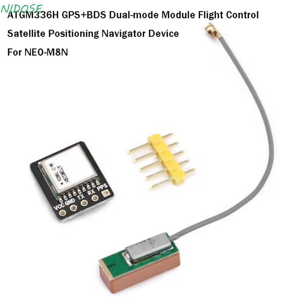 Controle De Vôo NIDOSE , Módulo De Modo Duplo ATGM336H GPS + BDS , Posicionamento De Satélite De Plástico E Metal Para N