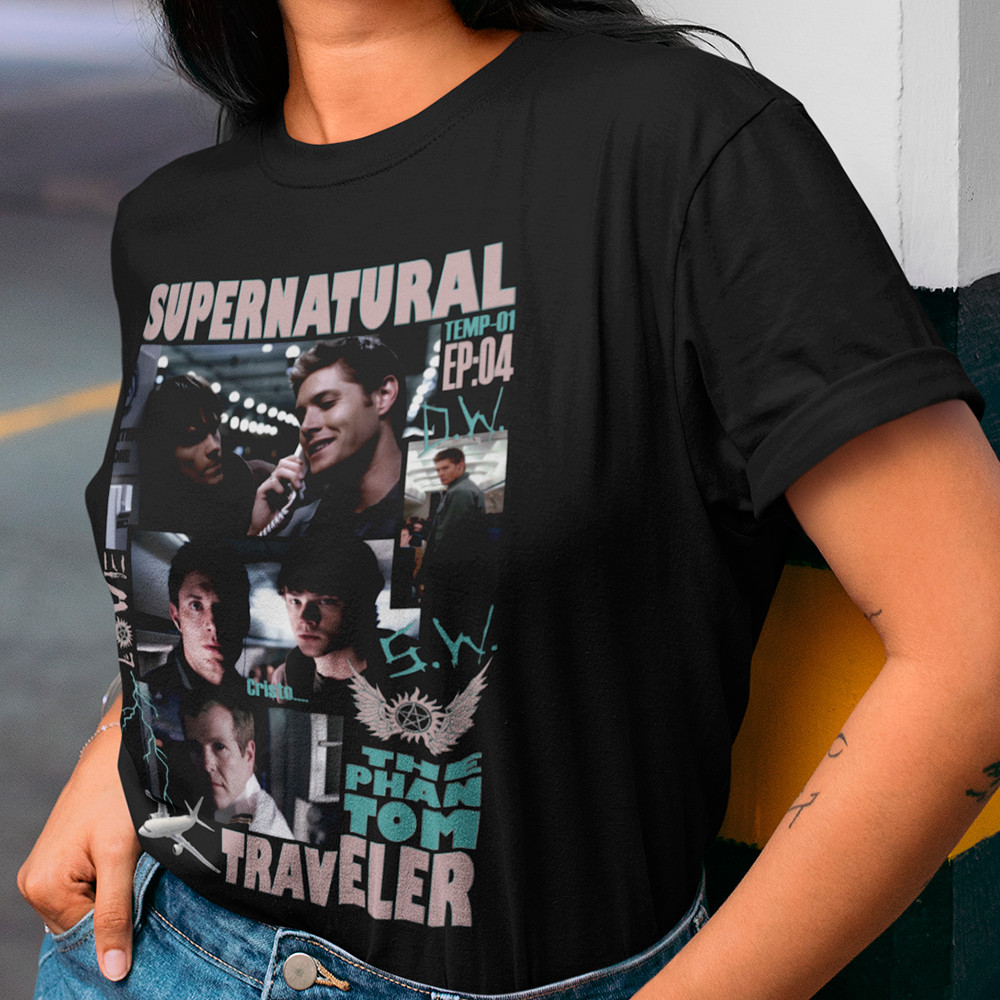 Camiseta Feminina Supernatural Winchester Dean Sam Temporada 1 Hunters Camisa Algodão Premium 30.1